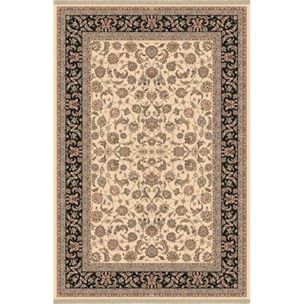 Dynamic Rugs Brilliant 7 ft. 10 in. x 11 ft. 2 in. 72284-191 Rug - Ivory BR91272284191